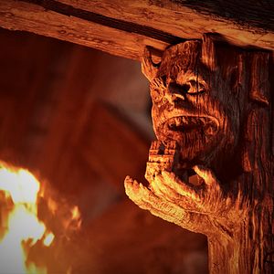 Foto Notre-Dame em Chamas