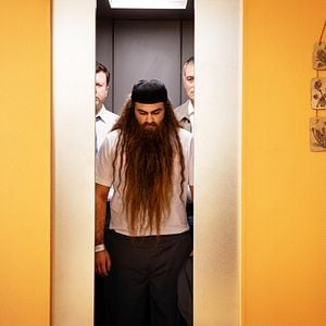 Foto Rabiye Kurnaz vs. George W. Bush