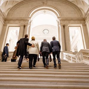 Foto Rabiye Kurnaz vs. George W. Bush