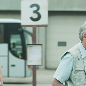 Foto Kobieta na dachu