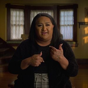 Foto A Mulher na Parede