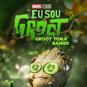 Foto Eu Sou Groot - Groot Toma Banho