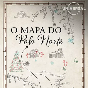 Foto O Mapa do Polo Norte