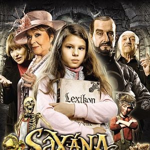 Foto Saxána e o Livro Mágico