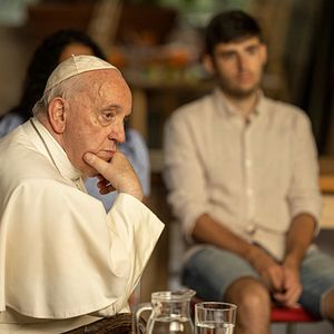 Foto Amém: Perguntando ao Papa