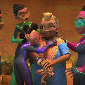 Foto Super-Heroínas da Equipe 4