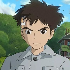 Foto O Menino e a Garça