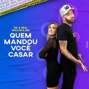 Foto Sr. & Sra. Maloka Em Quem Mandou Você Casar