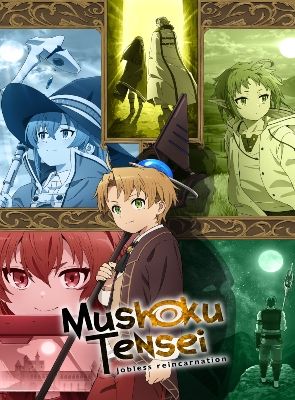 Pôster de Mushoku Tensei: reencarnação sem emprego