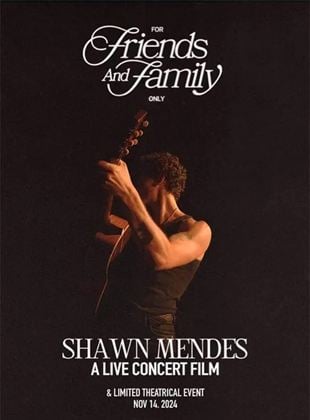  Shawn Mendes: For Friends & Family Only (A Live Concert Film)