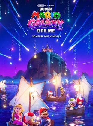 Pôster de  Super Mario Galaxy: O Filme