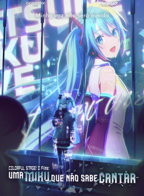 Pôster de Colorful Stage! O Filme: Uma Miku Que Não Sabe Cantar!
