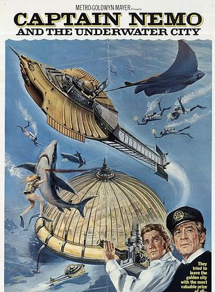 Pôster de Capitão Nemo e a Cidade Flutuante