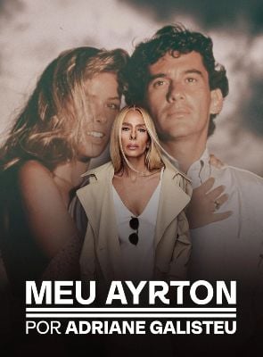 Pôster de Meu Ayrton por Adriane Galisteu