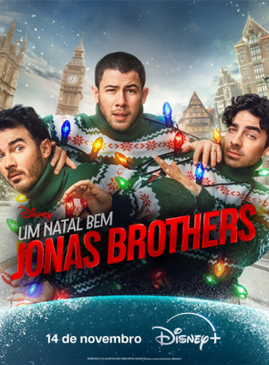 Pôster de Um Natal Bem Jonas Brothers
