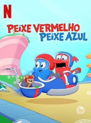Pôster de Peixe Vermelho, Peixe Azul