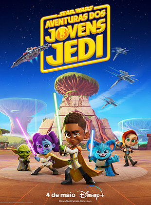 Pôster de Star Wars: Aventuras dos Jovens Jedi
