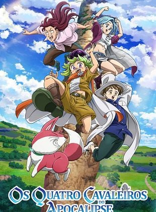 Pôster de The Seven Deadly Sins:  Os Quatro Cavaleiros do Apocalipse