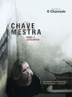 dvd filme suspense terror A CHAVE MESTRA - usado em ótimo estado