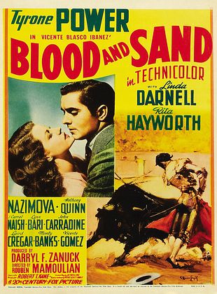 Pôster de Sangue e Areia