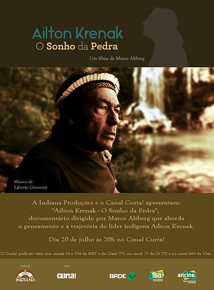 Pôster de  Aílton Krenak e o Sonho da Pedra