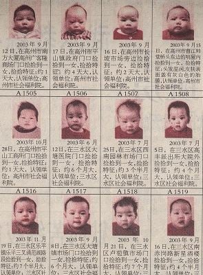 Born in China