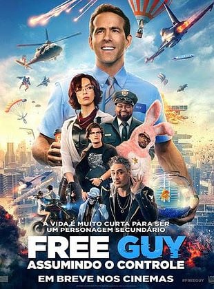 Ryan Reynolds ganha versões em jogos clássicos em Free Guy