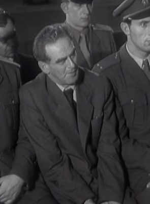 Pôster de O Processo – Praga 1952