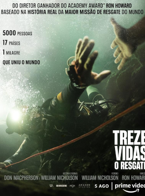 Pôster de  Treze Vidas - O Resgate