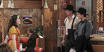 Pôster de And the Three Boys with Wood