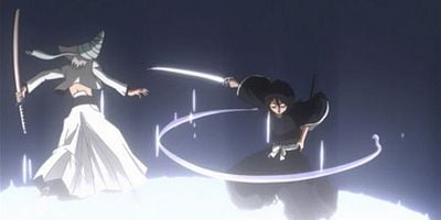 Pôster de Rukia sentou kaishi! Kooritsuku shiroi ha!