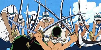 Pôster de Morgan tai Luffy ! Nazo no bishōjo wa dare ?