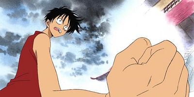 Pôster de Sakuretsu ! Gyojin Arlong umi kara no mōkōgeki !