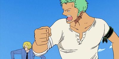 Pôster de Gomu to koori no ikkiuchi ! Luffy tai Aokiji.