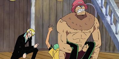 Pôster de Zen'in dai dasshutsu ! Shōsha no michi wa kaizoku no tame ni