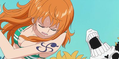 Pôster de Dai Gekitotsu! Mugiwara Ichimi tai Jū-Man no Teki!