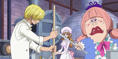 Pôster de Miwaku no Aji - Shiawase no Sanji no Kēki