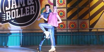 Pôster de Una competencia, Sobre ruedas