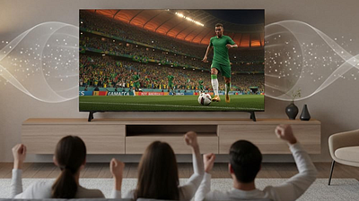 Imagem da notícia 25% OFF e 12x sem juros! Smart TV 4K 55" LG QNED73 surge no precinho na Amazon