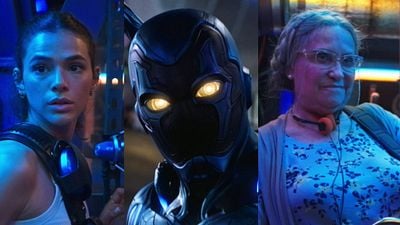 Imagem da notícia Besouro Azul: Bruna Marquezine e vovó com metralhadora prometem um dos melhores filmes do ano em novo trailer