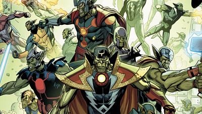Imagem da notícia Invasão Secreta finalmente lança uma das personagens mais poderosas da Marvel - ela venceria Thanos, Hulk e Capitã Marvel sem esforço