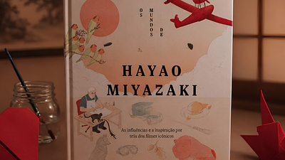 Imagem da notícia Esse livro reúne as referências de Hayao Miyazaki para criação dos seus universos fantásticos - dignos de uma edição de luxo