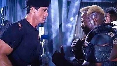 Imagem da notícia "As piores horas que já passei em uma filmagem": Este é Stallone visivelmente insatisfeito com um detalhe de seu clássico de ficção científica