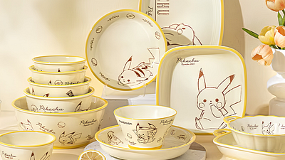 Imagem da notícia Este conjunto de cerâmica temático do Pikachu é perfeito para a cozinha dos fãs de Pokémon