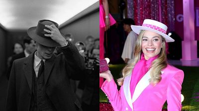 Imagem da notícia Barbie x Oppenheimer: Fã decreta paz entre os dois filmes com arte inusitada de Margot Robbie e Cillian Murphy