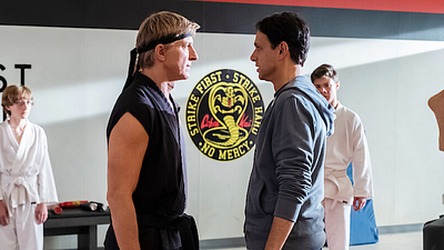 Imagem da notícia Showrunner revela detalhes sobre o conflito entre Daniel e Johnny na 6ª temporada de Cobra Kai: "Parceria de conveniência"