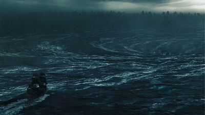 Imagem da notícia É a melhor batalha de Piratas do Caribe, mas para os atores foi um tormento: Passaram 10 semanas na chuva torrencial