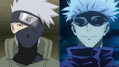 Imagem da notícia Como seriam os personagens de Naruto se fizessem parte do universo Jujutsu Kaisen? Kakashi e Gojo ficariam praticamente iguais