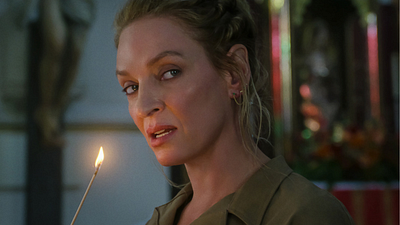 Imagem da notícia Uma Thurman fugiu dos filmes de ação depois de Kill Bill, mas a sequência de sucesso da Netflix a fez mudar de ideia: "Eu não queria acabar fazendo filmes B"