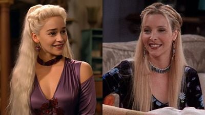 Imagem da notícia E se o elenco de Game of Thrones participasse de Friends? Seria o sonho da Emília Clarke